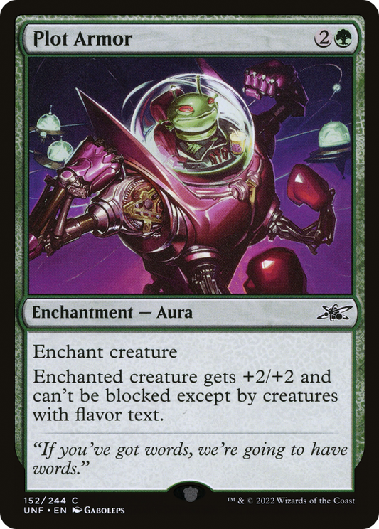 Plot Armor (UNF-152) (Foil)