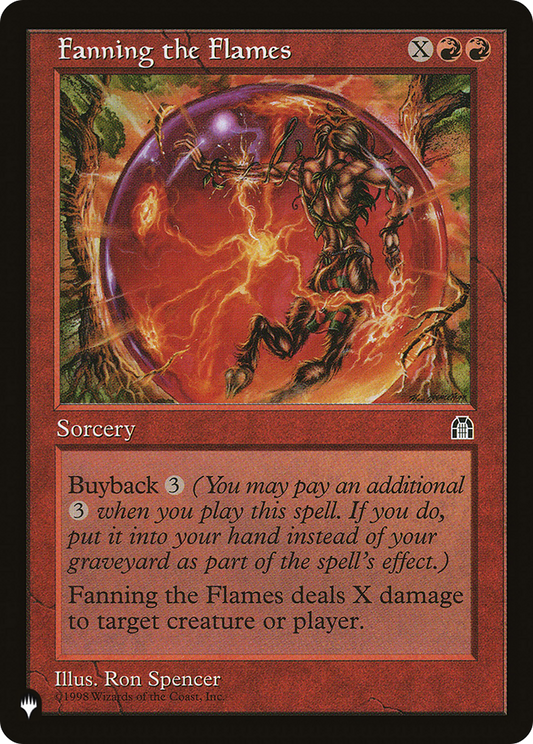 Fanning the Flames (LIST-STH-80)