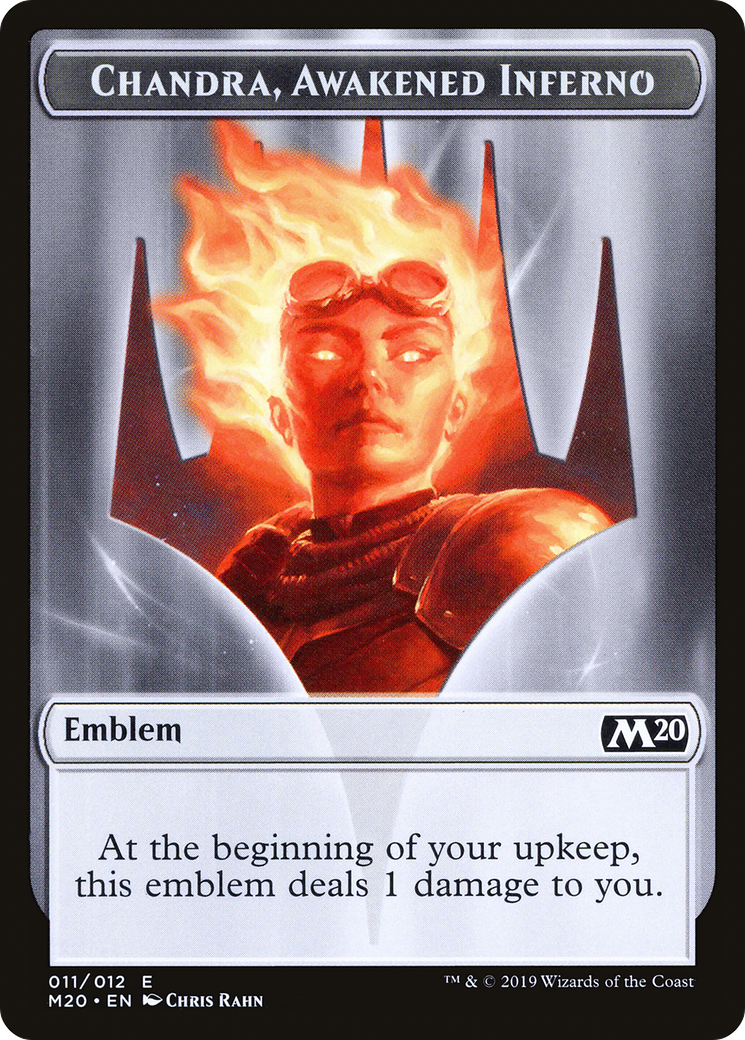 Chandra, Awakened Inferno Emblem (M20-011)