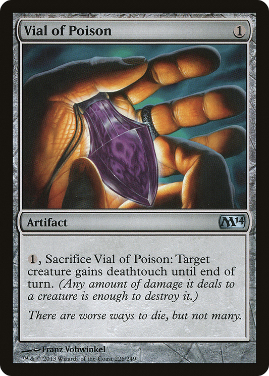 Vial of Poison (M14-226)