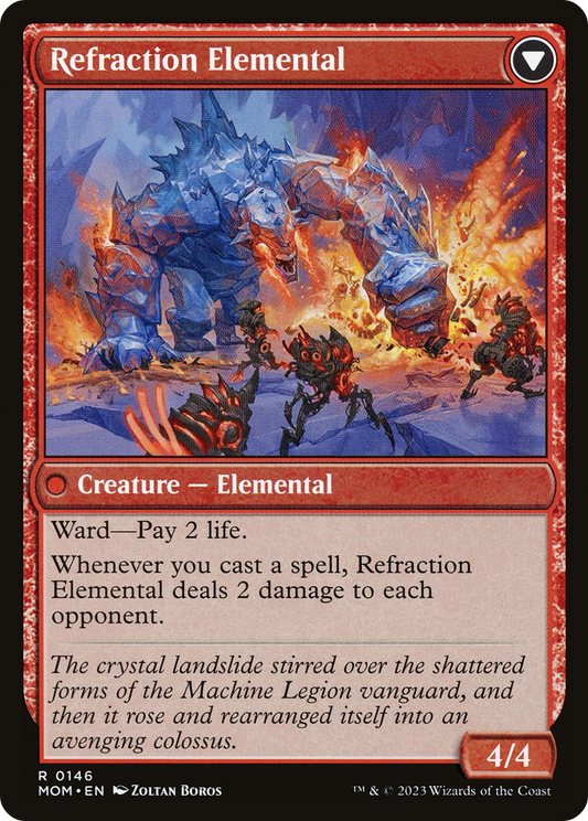 Invasion of Karsus // Refraction Elemental (MOM-146) (Foil)