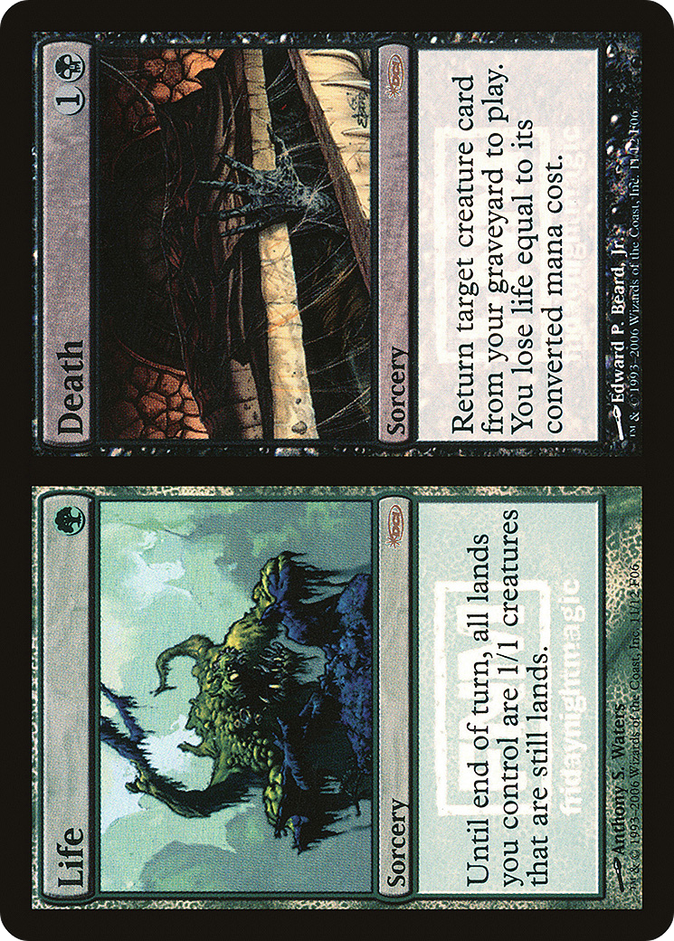 Life // Death (FNM-11A) (Foil)