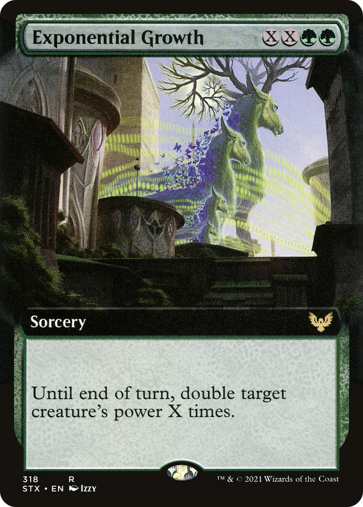 Exponential Growth (STX-318) (Extended Art) (Foil)