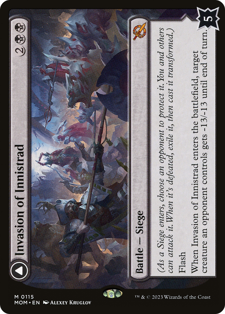 Invasion of Innistrad // Deluge of the Dead (MOM-115)