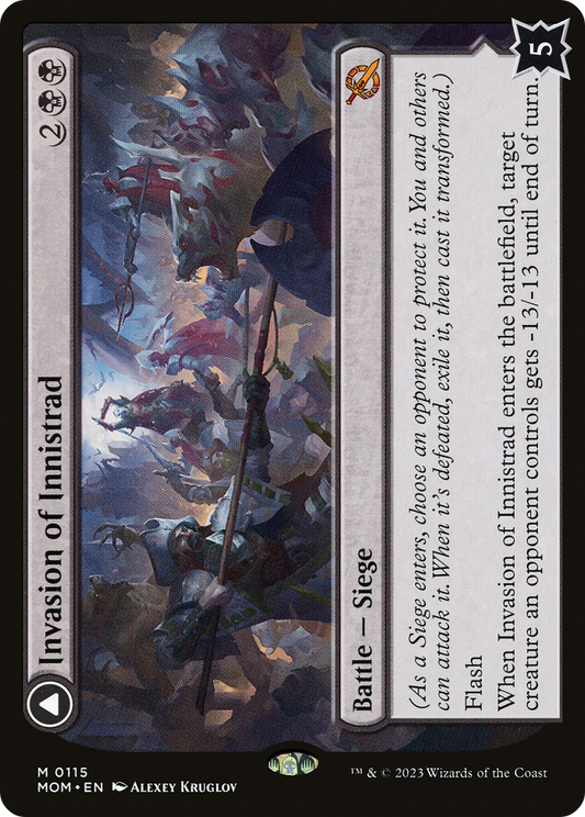Invasion of Innistrad // Deluge of the Dead (MOM-115)