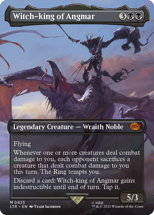 Witch-king of Angmar (LTR-423) (Borderless) (Foil)