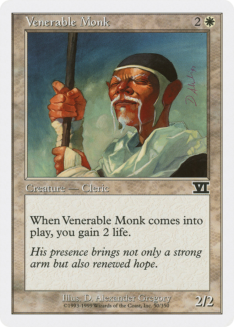 Venerable Monk (6ED-050)