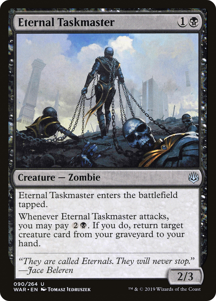 Eternal Taskmaster (WAR-090) (Foil)