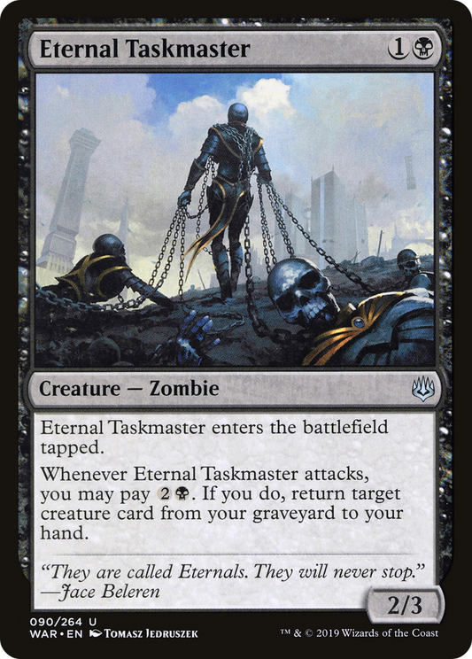 Eternal Taskmaster (WAR-090) (Foil)