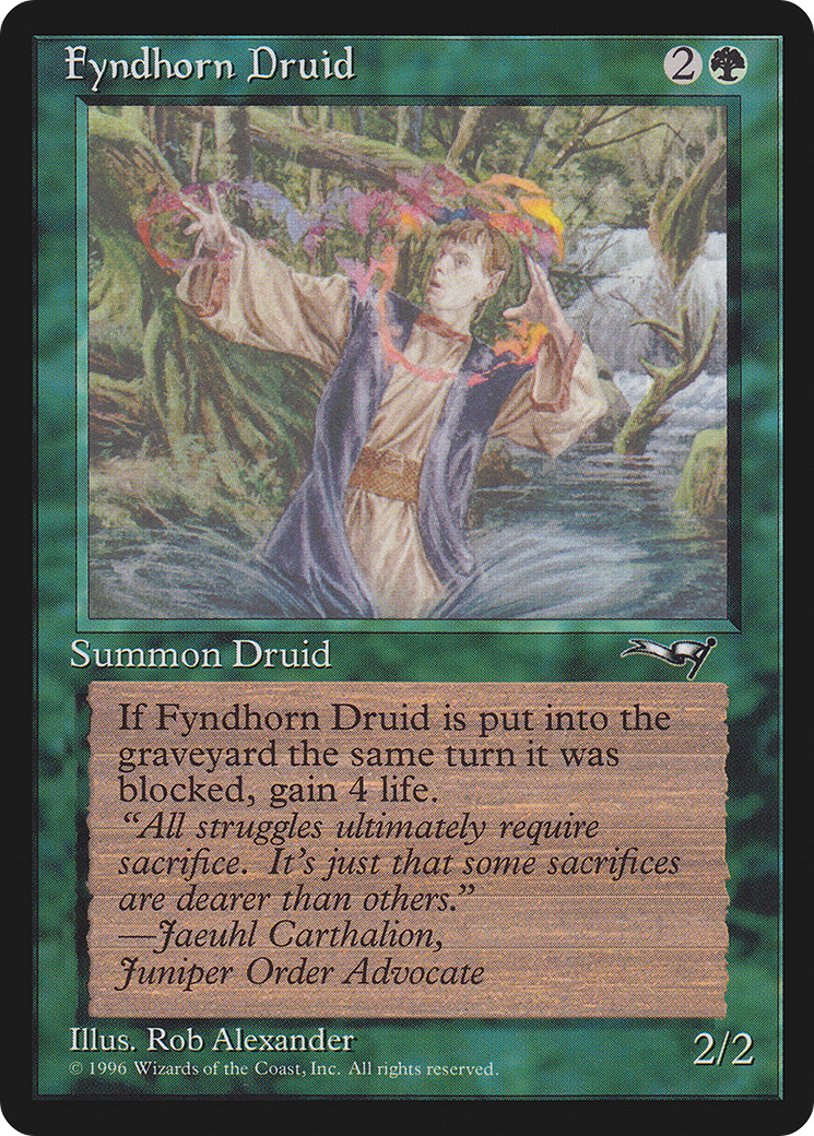 Fyndhorn Druid (ALL-90A)