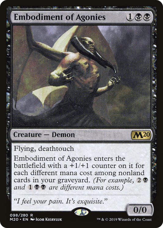 Embodiment of Agonies (M20-098)