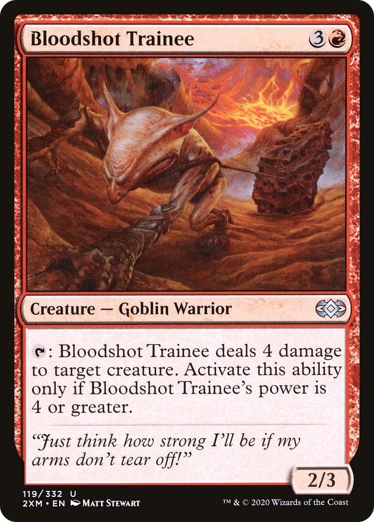 Bloodshot Trainee (2XM-119)