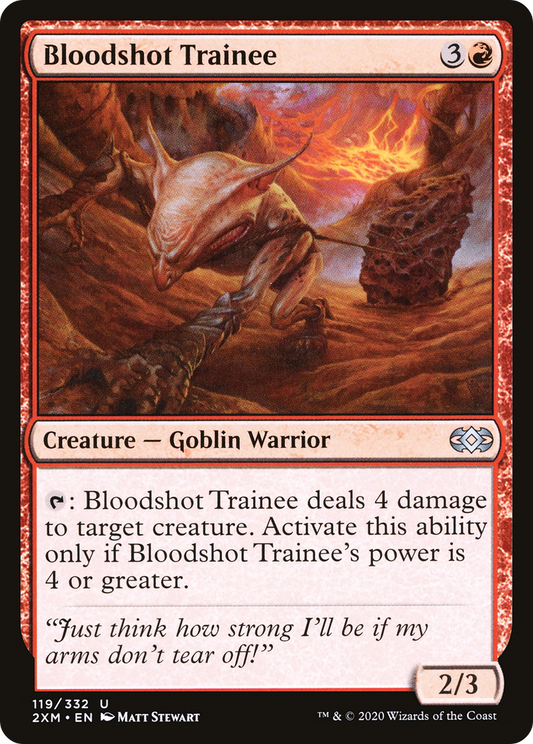 Bloodshot Trainee (2XM-119)