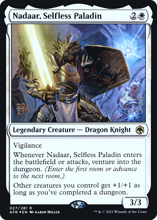 Nadaar, Selfless Paladin (PRE-27S) (Foil)