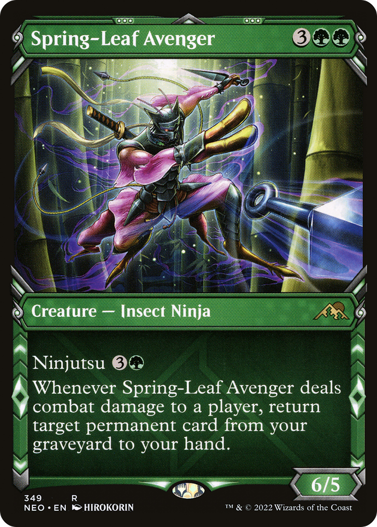 Spring-Leaf Avenger (NEO-349) (Showcase)
