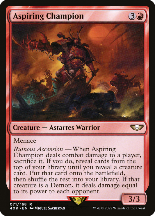 Aspiring Champion (40K-071)