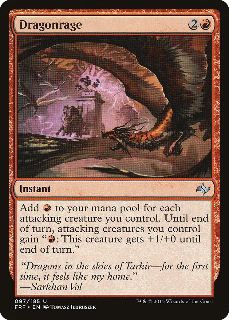 Dragonrage (FRF-097) (Foil)