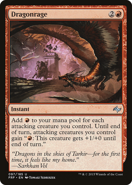 Dragonrage (FRF-097) (Foil)