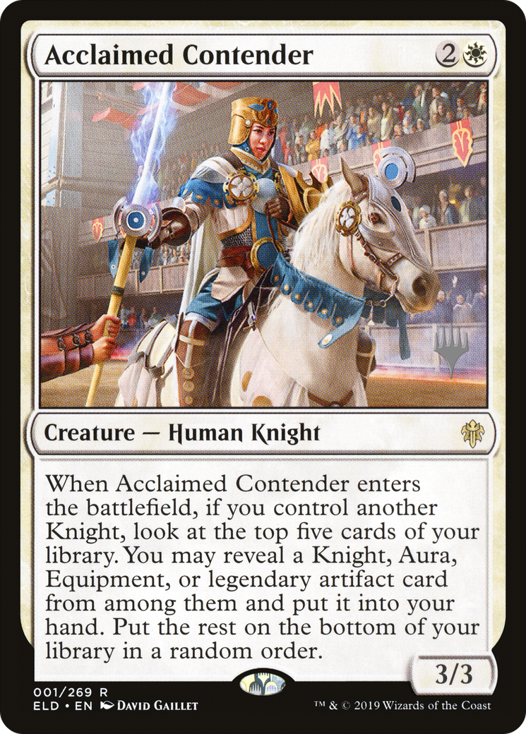 Acclaimed Contender (PPELD-01P) (Foil)