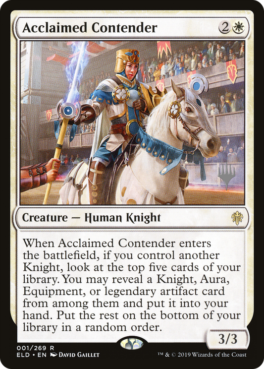 Acclaimed Contender (PPELD-01P) (Foil)
