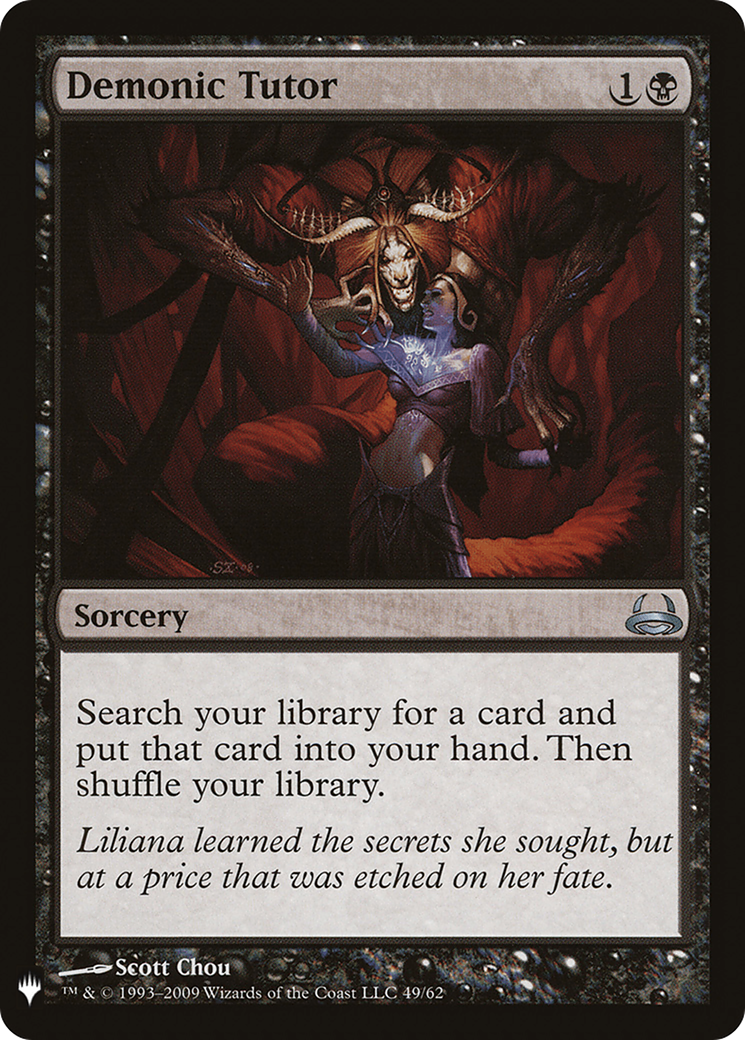 Demonic Tutor (LIST-DDC-49)