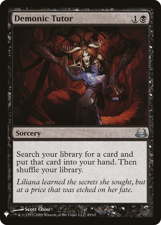 Demonic Tutor (LIST-DDC-49)