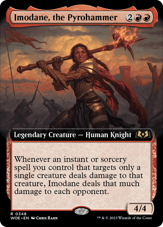 Imodane, the Pyrohammer (WOE-348) (Extended Art) (Foil)