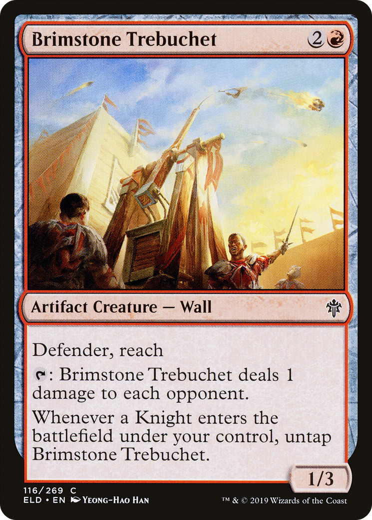 Brimstone Trebuchet (ELD-116) (Foil)