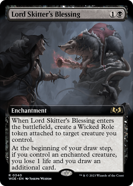 Lord Skitter's Blessing (WOE-340) (Extended Art)
