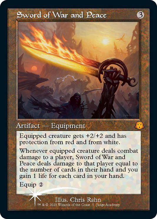 Sword of War and Peace (JDG-005) (Foil)