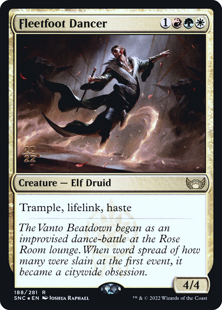 Fleetfoot Dancer (PRE-188S) (Foil)