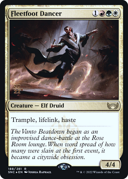 Fleetfoot Dancer (PRE-188S) (Foil)