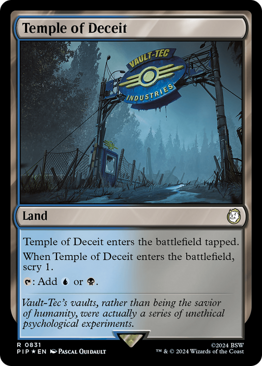Temple of Deceit (PIP-831) (Surge Foil)