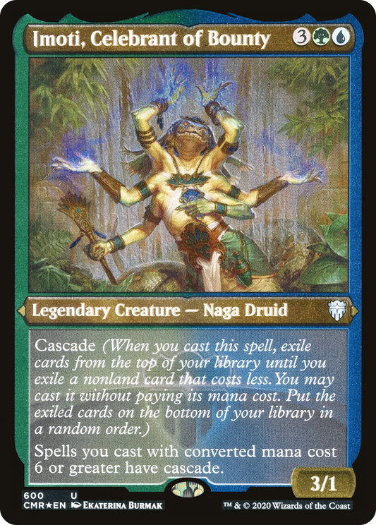 Imoti, Celebrant of Bounty (CMR-600) (Etched Foil)