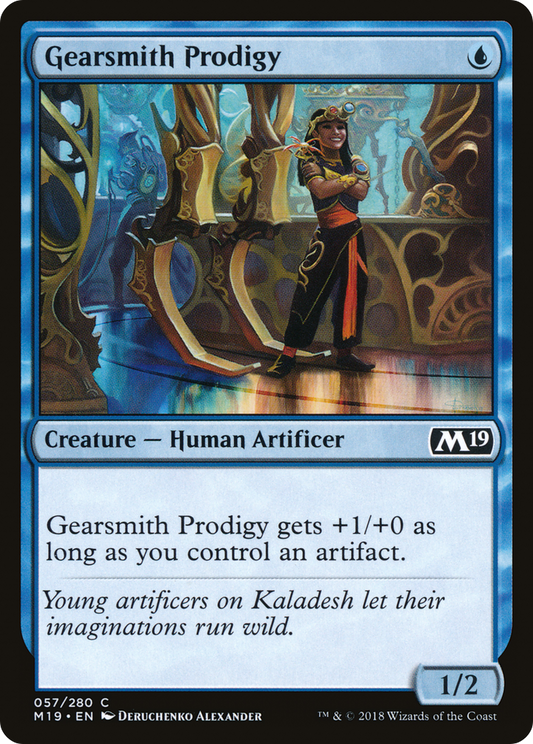 Gearsmith Prodigy (M19-057) (Foil)