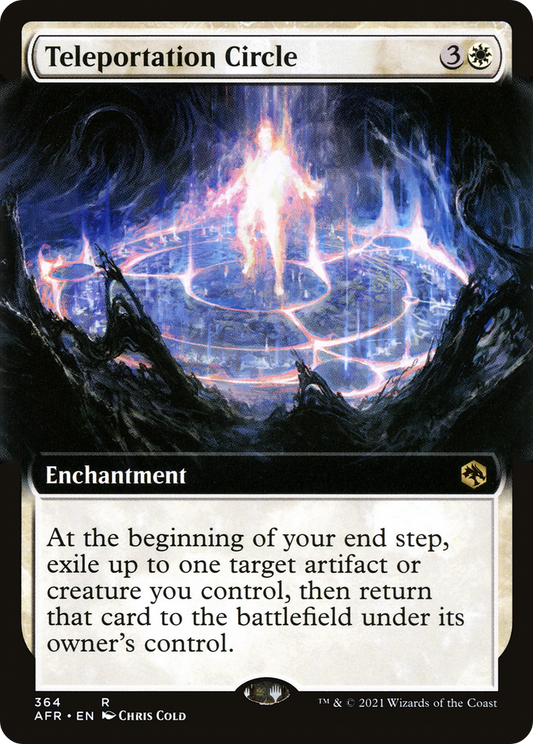 Teleportation Circle (AFR-364) (Extended Art) (Foil)