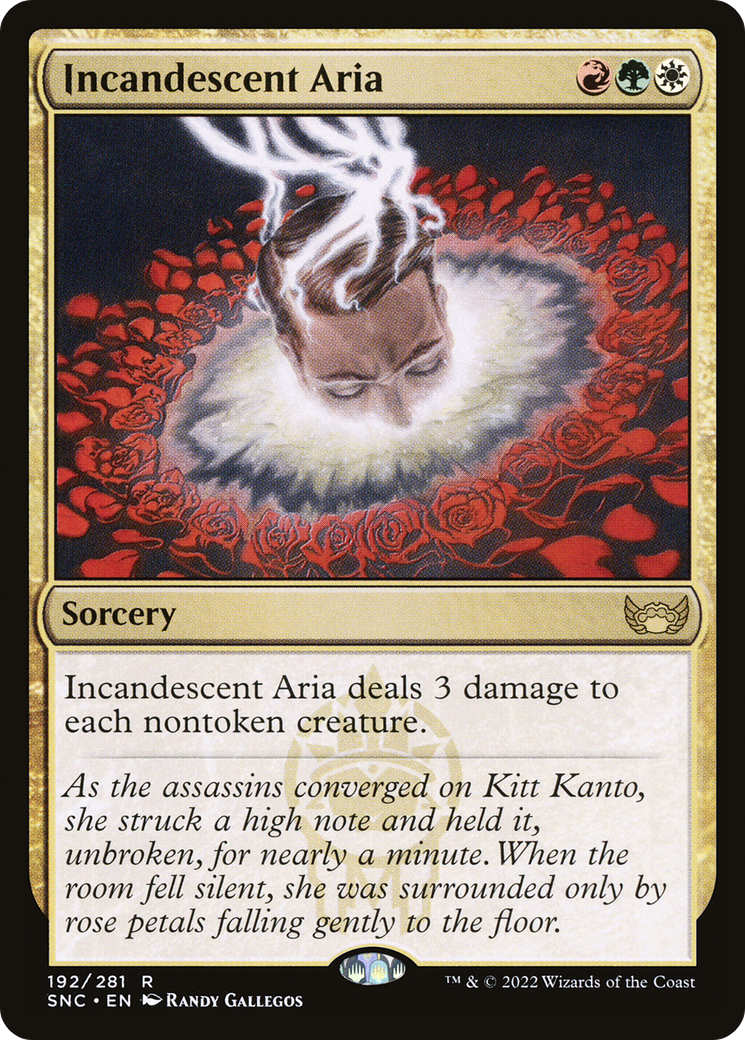 Incandescent Aria (SNC-192) (Foil)