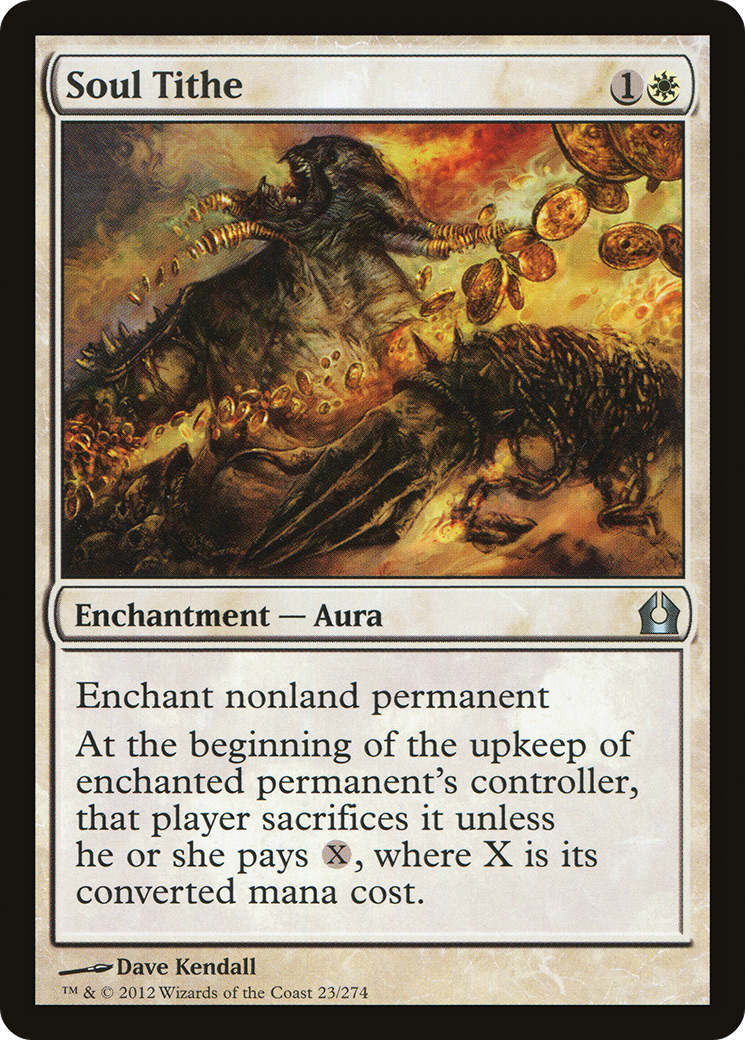 Soul Tithe (RTR-023) (Foil)