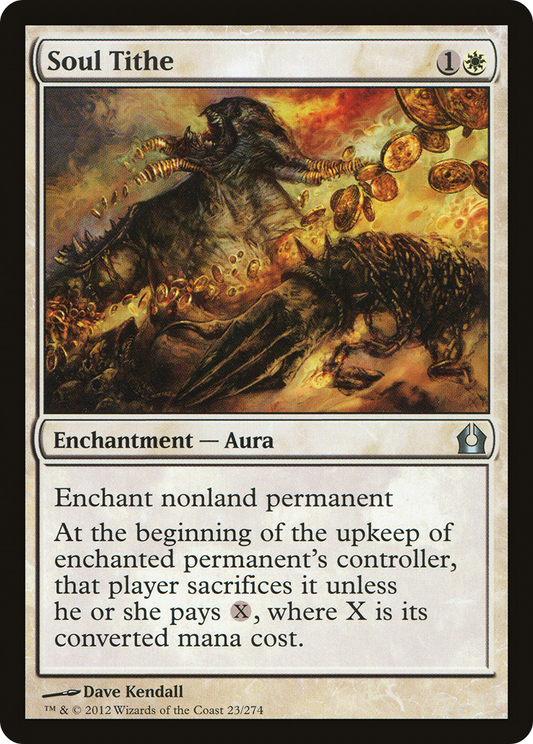 Soul Tithe (RTR-023) (Foil)