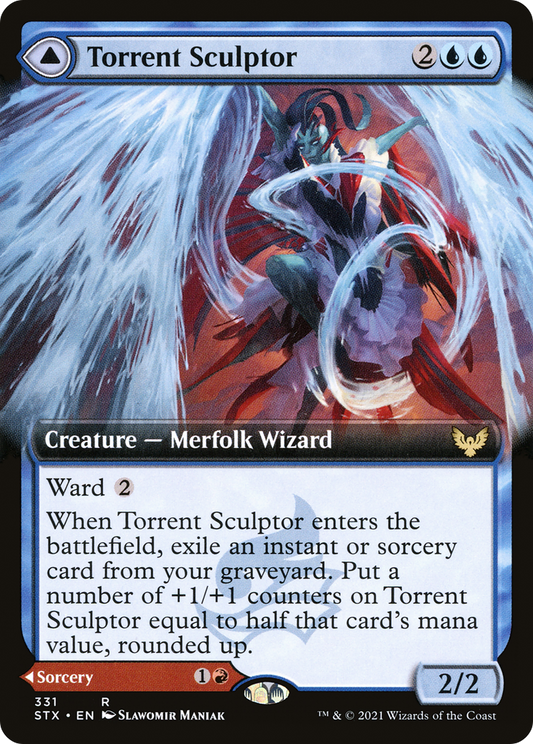 Torrent Sculptor // Flamethrower Sonata (STX-331) (Extended Art)