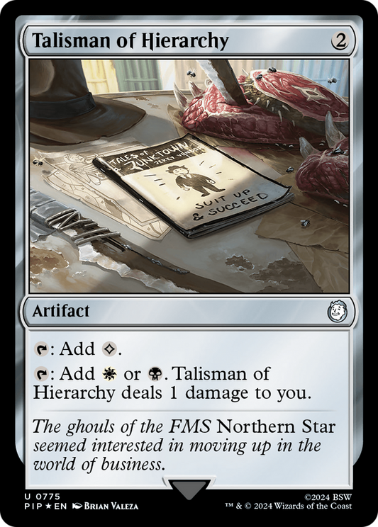 Talisman of Hierarchy (PIP-775) (Surge Foil)