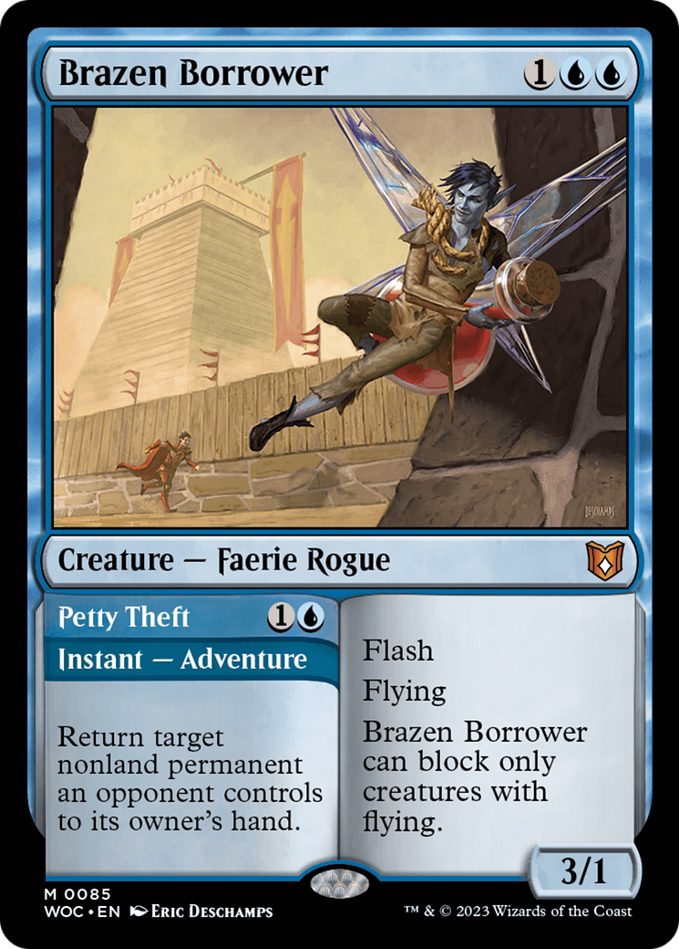 Brazen Borrower // Petty Theft (WOC-085)