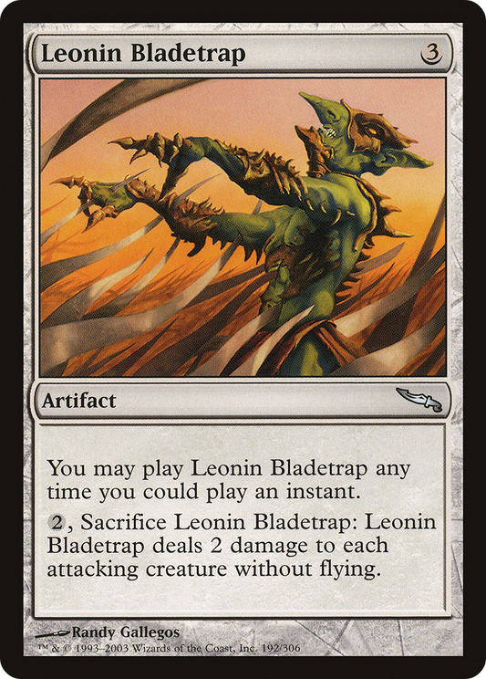 Leonin Bladetrap (MRD-192) (Foil)