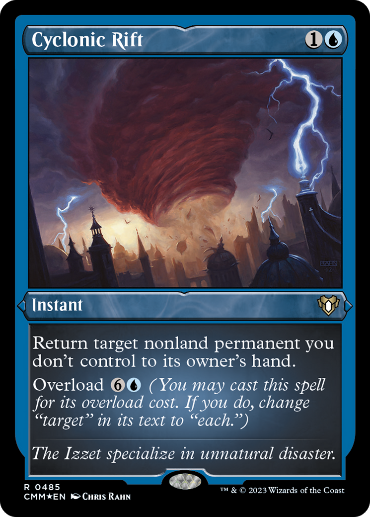 Cyclonic Rift (CMM-485) (Etched Foil)