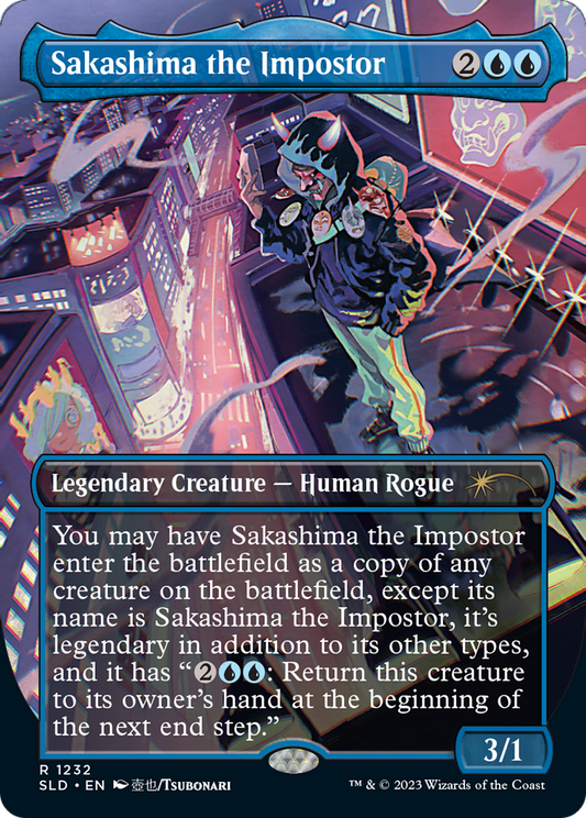 Sakashima the Impostor (SLD-1232) (Borderless) (Foil)