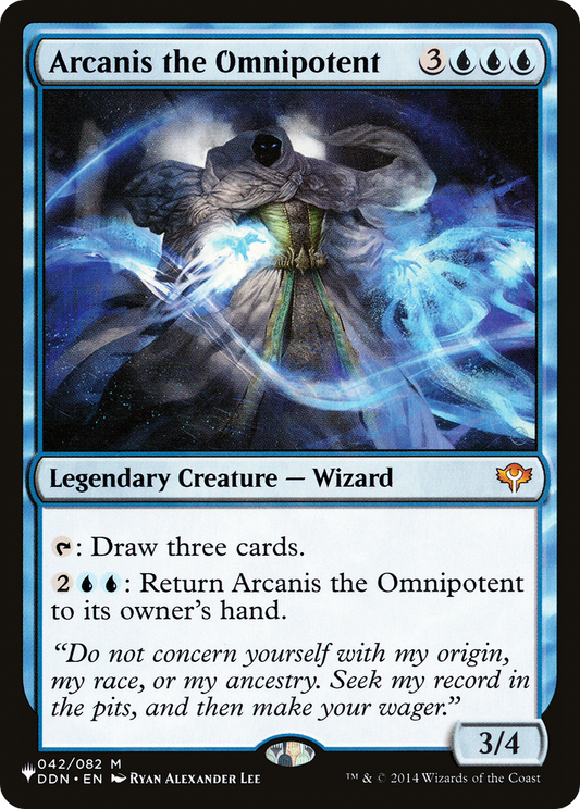 Arcanis the Omnipotent (LIST-DDN-42) (Foil)