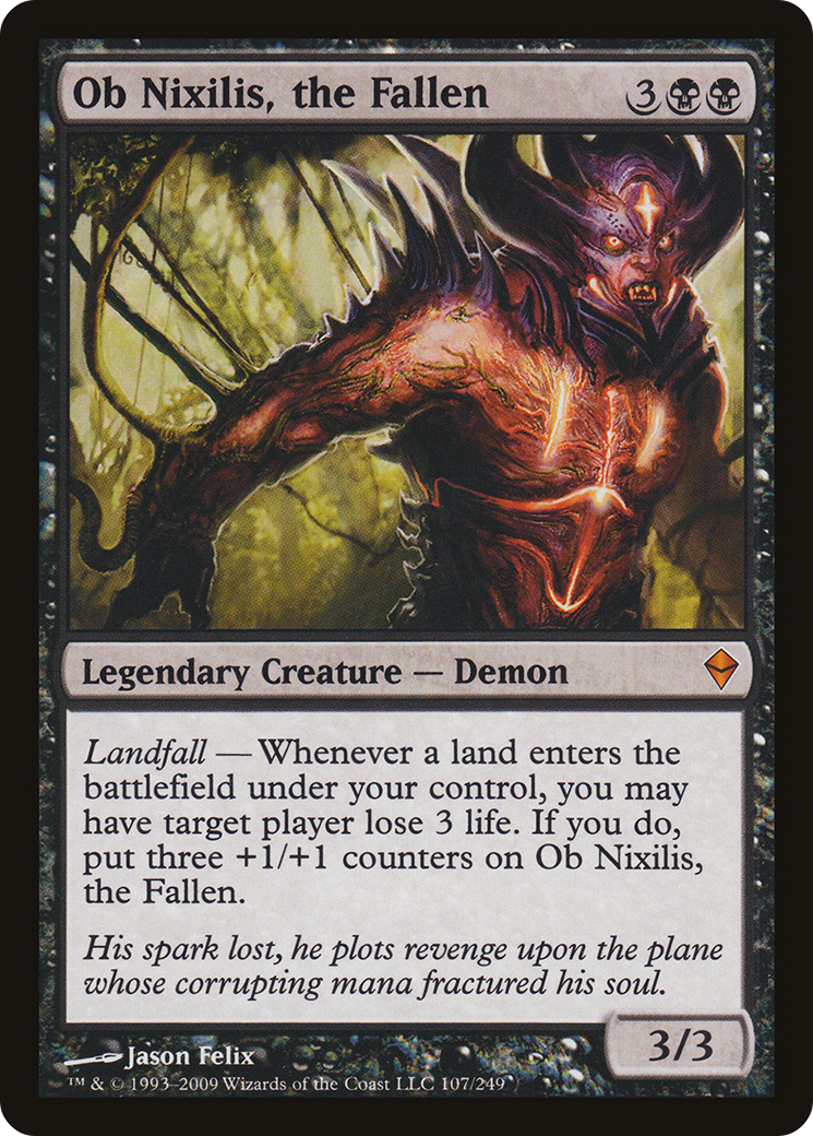Ob Nixilis, the Fallen (ZEN-107) (Foil)