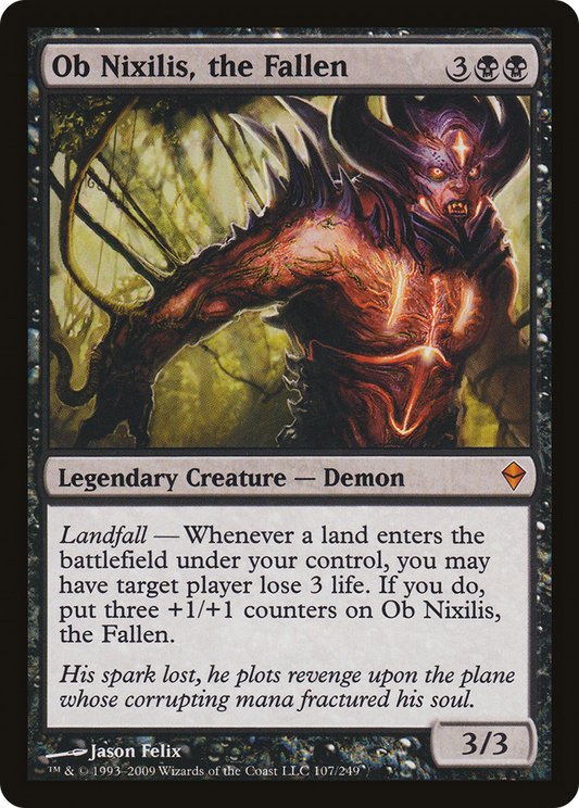 Ob Nixilis, the Fallen (ZEN-107) (Foil)
