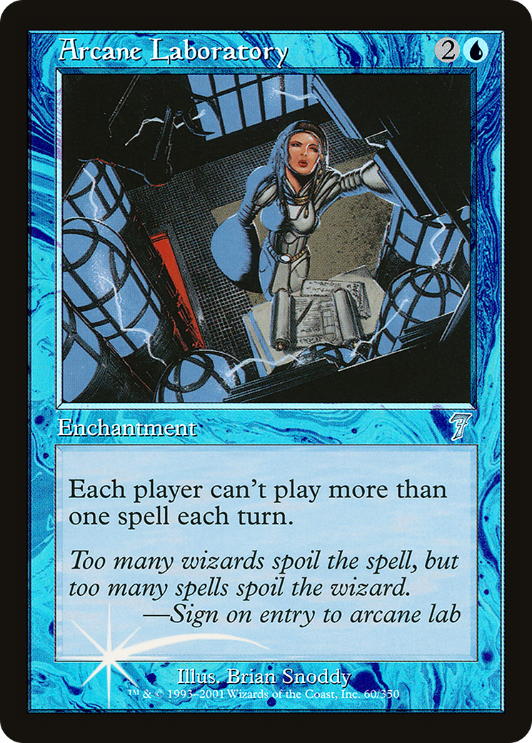 Arcane Laboratory (7ED-060★) (Foil)
