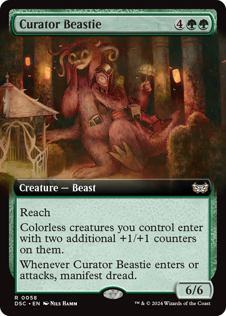 Curator Beastie (DSC-058) (Extended Art)